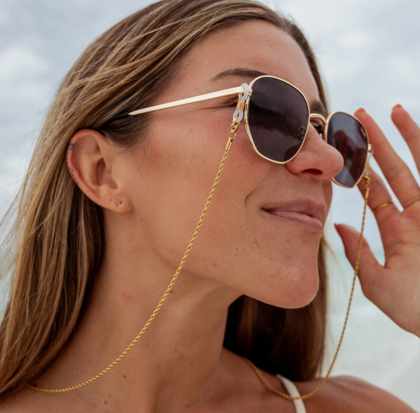 Disco Cowgirl Sunglass/Airpod Chain | ALCO