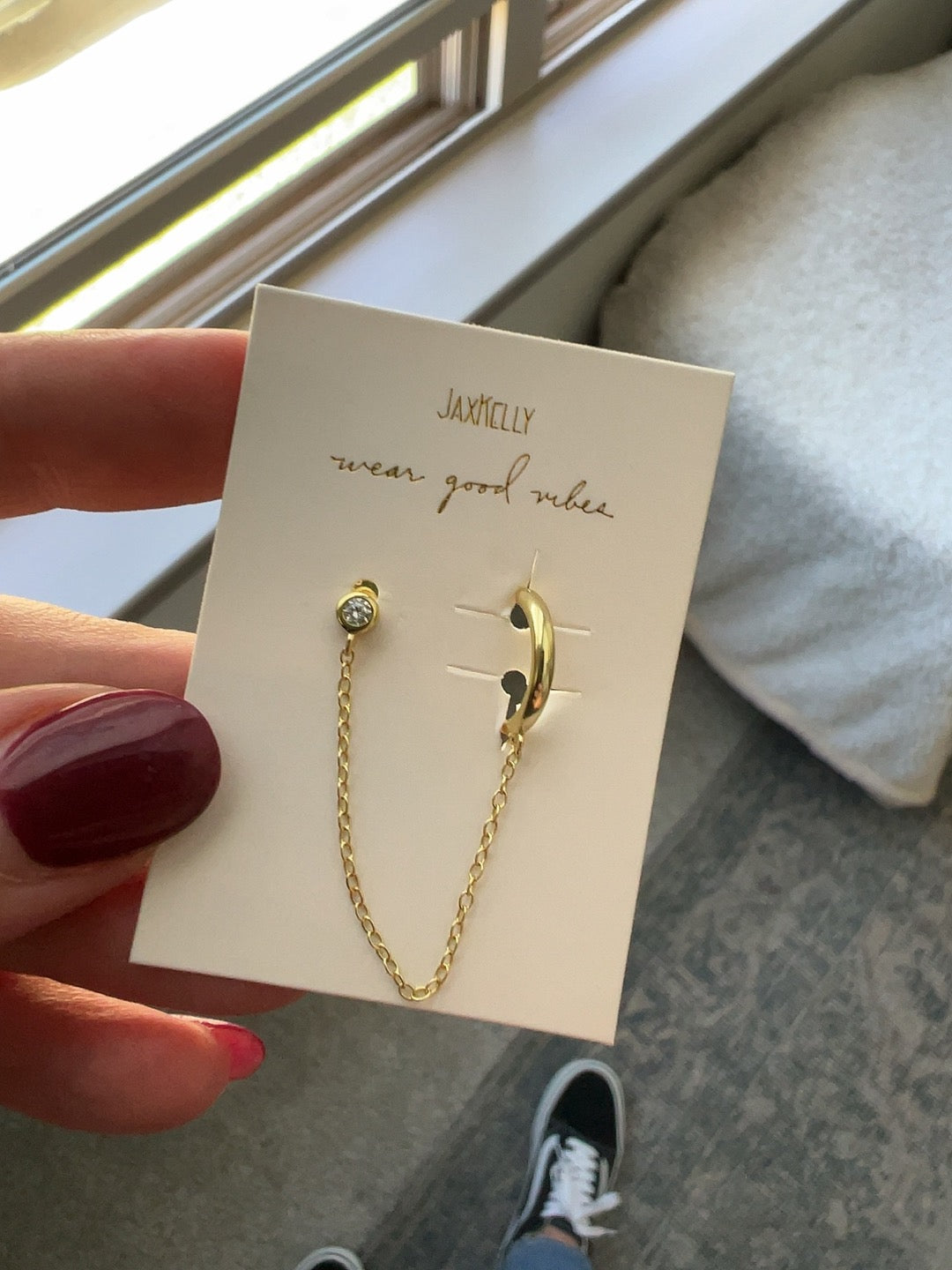Rockstar Chain Cuff Earring | Gold