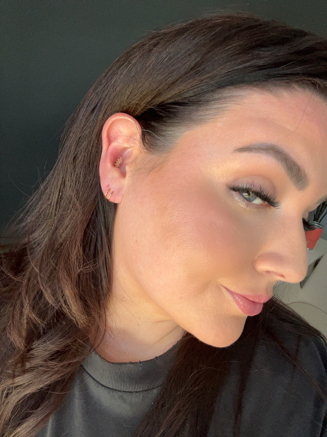Spiral Twist Earring | Gold