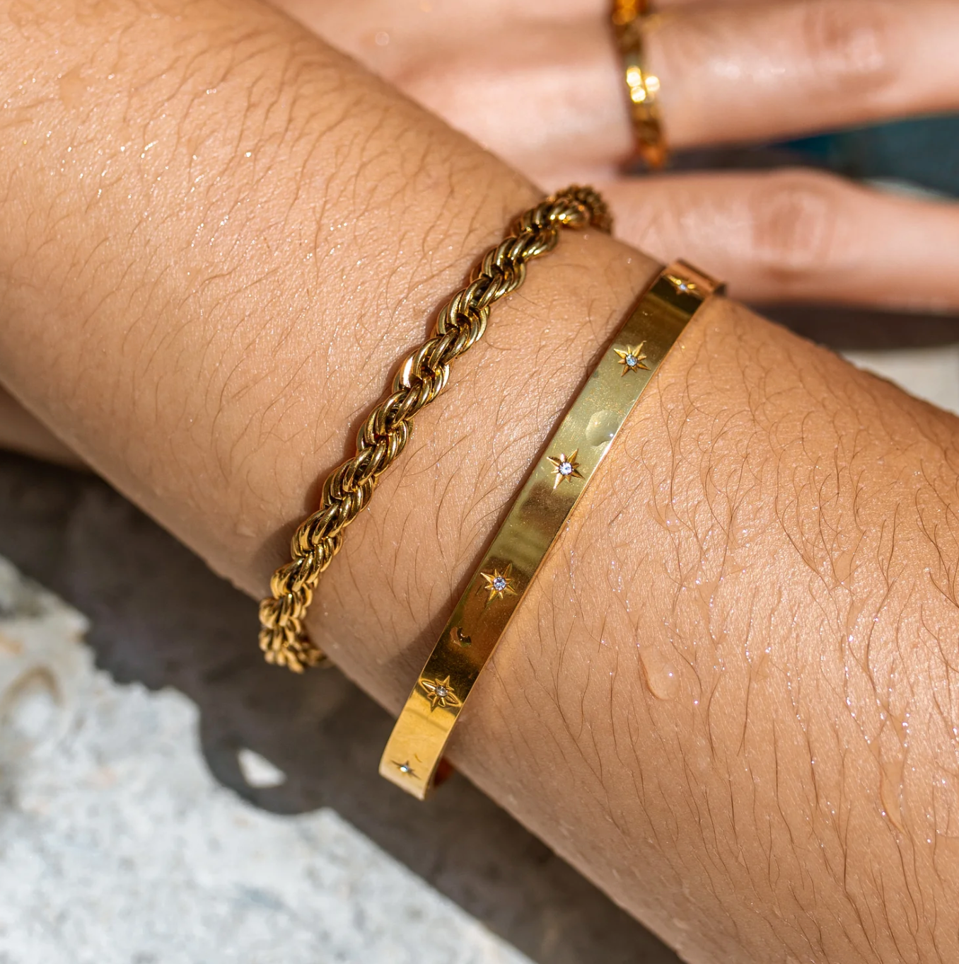 Chain Bracelet in Gold Alco Jewelry