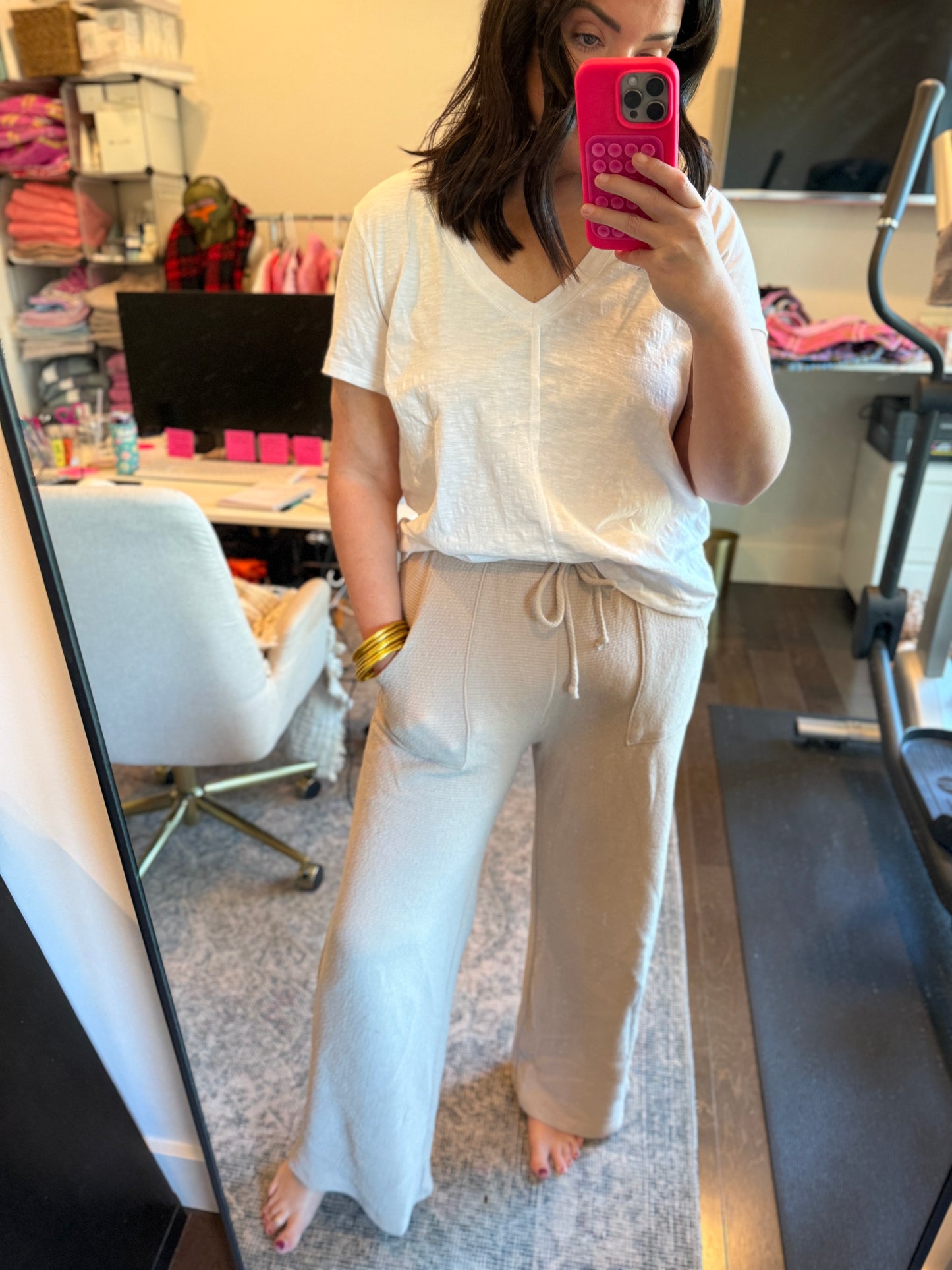 Beach Knit Drawstring Pants