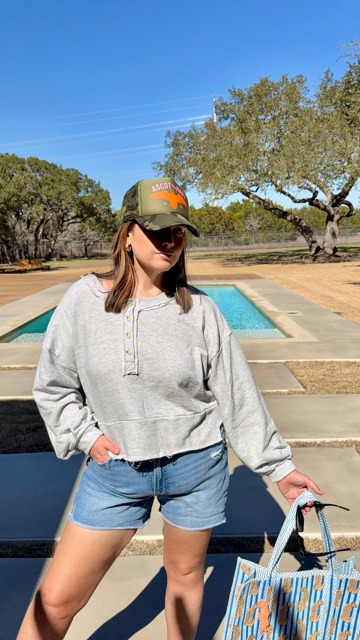 Cassie Casual Cropped Pullover