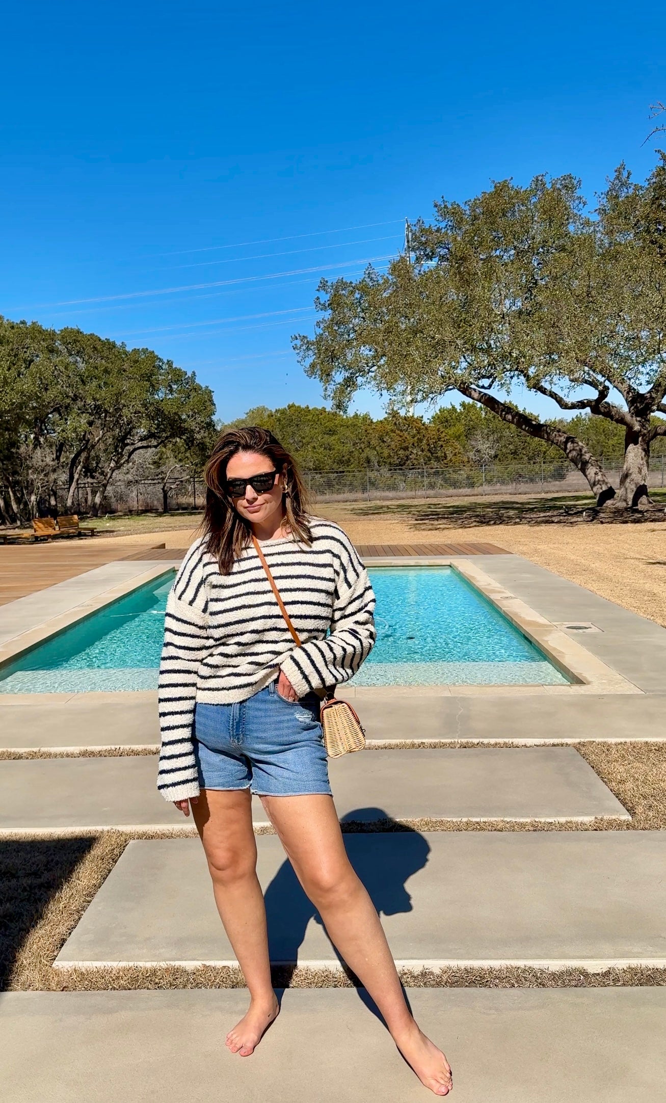 Nautical Stripe Sweater | Ivory & Navy