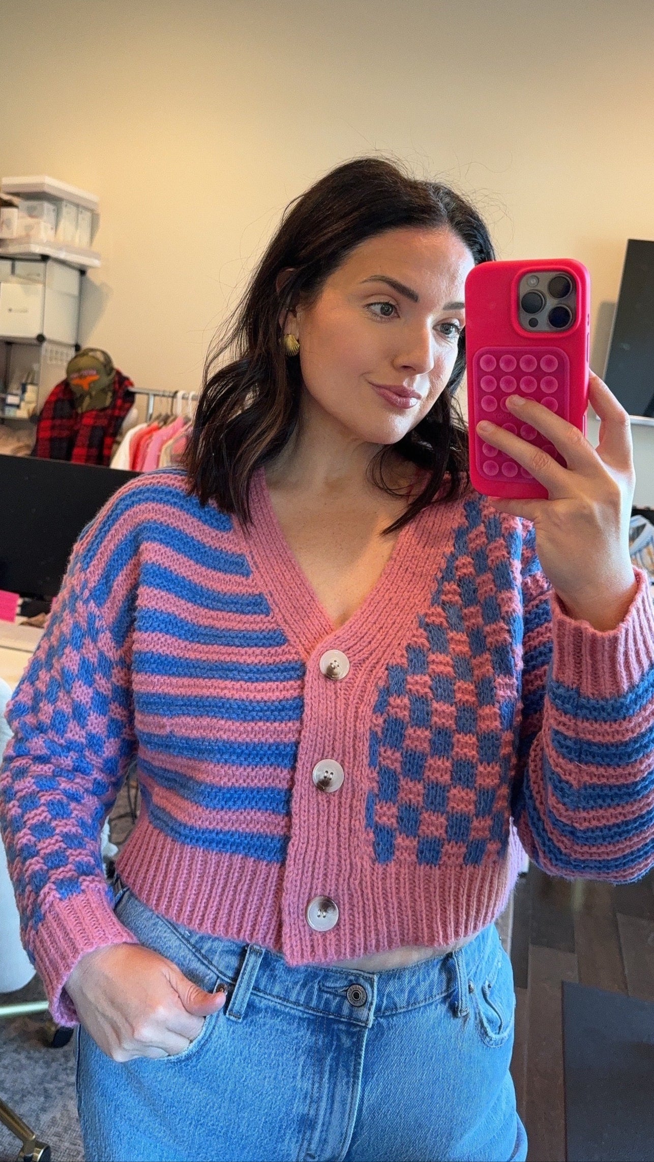 Seeing Stripes Sweater Cardigan