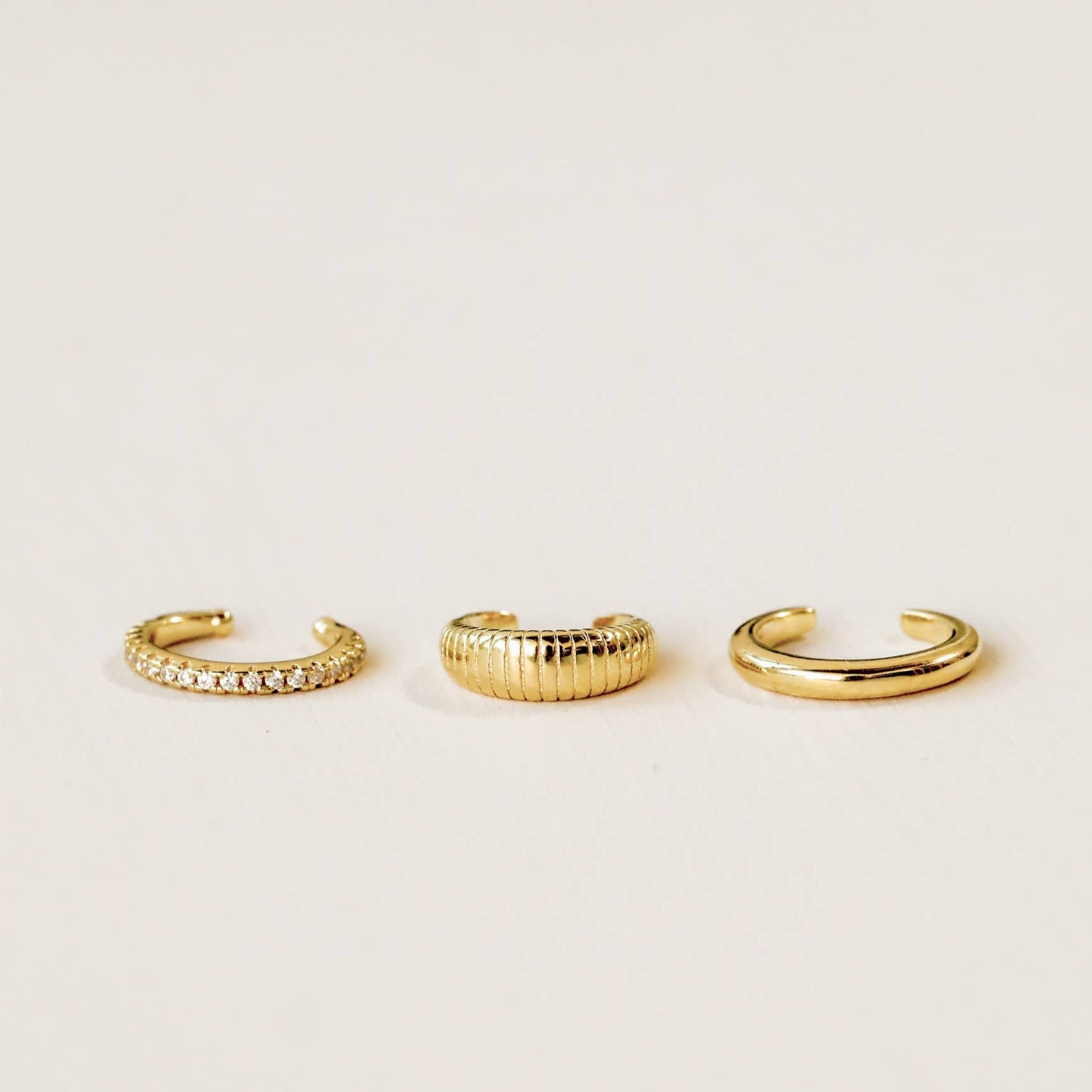 Earring Cuff Trio