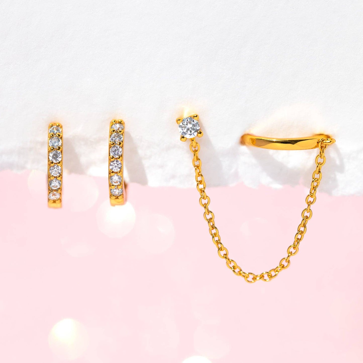 Bougie Cowgirl Earring Set | Gold